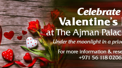 Ajman Palace Hotel Valentine's Day Offers