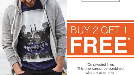 F&F Buy 2 Get 1 FREE* Promotion