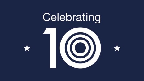 Celebrating 10 years Anniversary