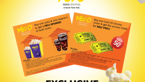 Novo Cinemas Redeem Exclusive Offers