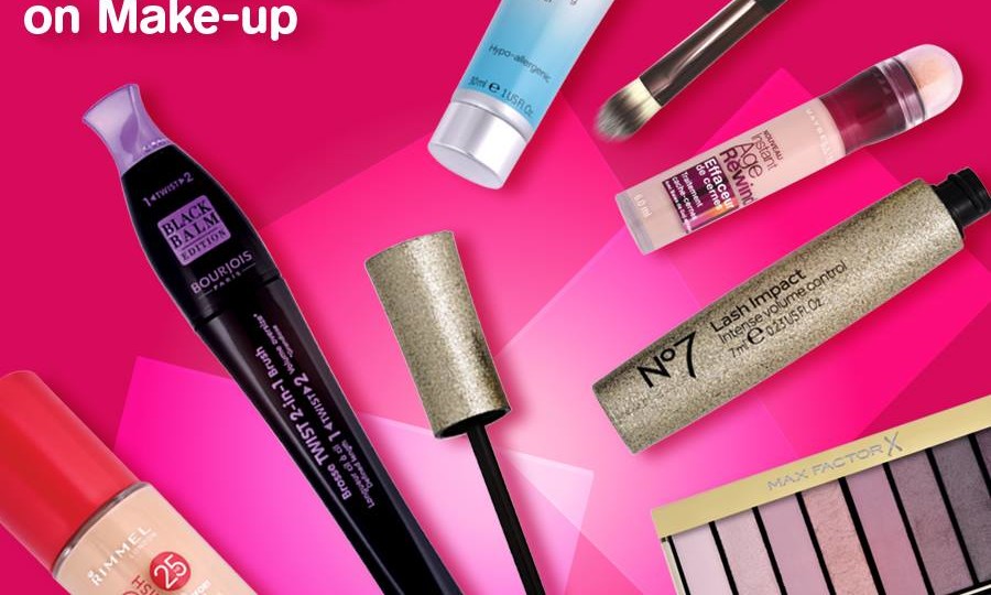 Buy 2 Get 1 FREE Offer on selected Make-up brands