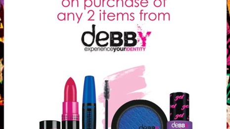 Get a TOTE BAG on Purchase of any 2 items from Debby