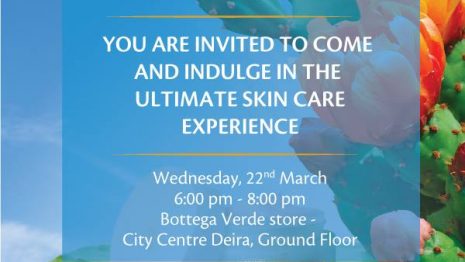 Join Bottega Verde ultimate skin care experience