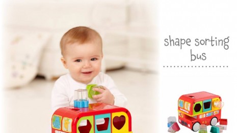 ELC New toy Shape Sorting Bus