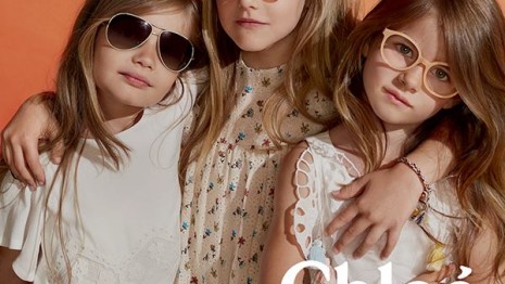 Grand Optics Chloé Little Girls eye-wear collection