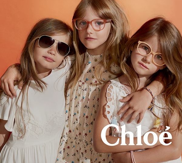 Grand Optics Chloé Little Girls eye-wear collection