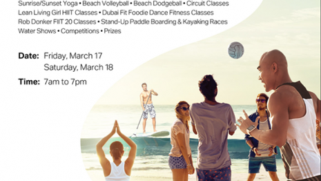 Join The Beach for Get Fit - Fitness Experience Event