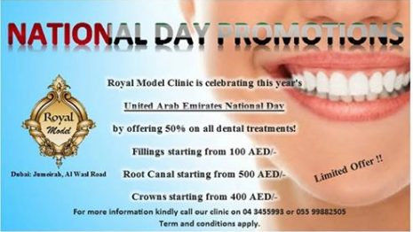 Royal Model Dental Clinic National Day Promotion