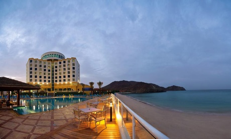 Buy 1-2 Ramadan Nights for Two with Breakfast or Half Board and Leisure Access at 4* Oceanic Khorfakkan Resort & Spa Now at Special Price in DubaiOffers.com 2 1-2 Ramadan Nights for Two with Breakfast or Half Board and Leisure Access at 4* Oceanic Khorfakkan Resort & Spa Hotel Stay Shop Online at Special Price from Dubai Offers 2