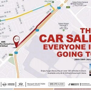 3 Day Exclusive Car Sale at AW Rostamani New Cars/SUVs Shop Online at Special Price from Dubai Offers