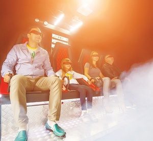5D or 7D Cinema Experience for One, Two or Four at Dolphinarium (Up to 65% Off) Entertainment Offers Shop Online at Special Price from Dubai Offers
