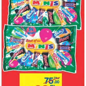 Best of Minis Chocolate Discount Offer @ Carrefour Al Ghurair Centre Shop Online at Special Price from Dubai Offers