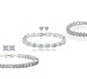 Bracelet and Earrings Set Made with Swarovski Elements from AED 79 (Up to 86% Off) Fashion & Jewelry Shop Online at Special Price from Dubai Offers