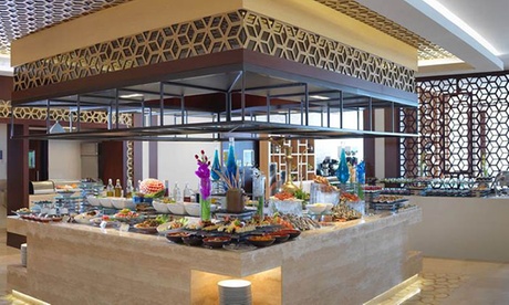 Buy Choice of Buffet with Optional Pool Access for Up to Four at La Terrasse Restaurant at 4* Gloria Hotel (Up to 57% Off) Now at Special Price in DubaiOffers.com 2 Choice of Buffet with Optional Pool Access for Up to Four at La Terrasse Restaurant at 4* Gloria Hotel (Up to 57% Off) Food, Grocery & Dining Shop Online at Special Price from Dubai Offers 2