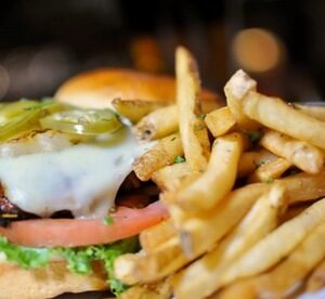 Choice of Burger with Malt Beverage for Up to Four at Fado Irish Pub at 4* Oryx Hotel (Up to 38% Off) Food, Grocery & Dining Shop Online at Special Price from Dubai Offers