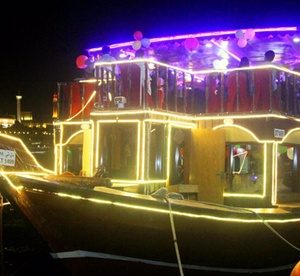 Dhow Cruise with Dinner for One, Two or Four with Royal Eagle Tourism Entertainment Offers Shop Online at Special Price from Dubai Offers