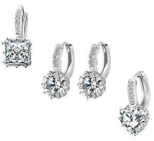 Drop Earrings Made with Swarovski Elements Two or Three Pair (AED 99-AED 129) With Free Delivery (Up to 90% Off) Fashion & Jewelry Shop Online at Special Price from Dubai Offers