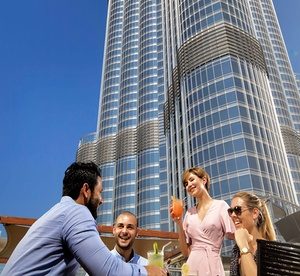 Eid Brunch with Free-Flowing Soft Drinks or House Beverages for Up to 4 at The Burj Club Rooftop (Up to 13% Off) Food, Grocery & Dining Shop Online at Special Price from Dubai Offers