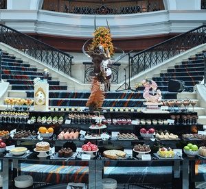Friday Brunch Buffet with Soft or House Beverages for Up to Four at The Fountain, 5* Movenpick Bur Dubai Food, Grocery & Dining Shop Online at Special Price from Dubai Offers