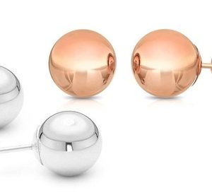 Gold-Plated Stud Earrings, Infinity Y-Shaped Necklace or Both from AED 59 (Up to 12% Off) Fashion & Jewelry Shop Online at Special Price from Dubai Offers