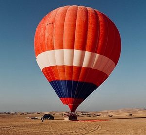 Hot Air Balloon Experience for a Child or Up to Four Adults, Breakfast at Skydive Entertainment Offers Shop Online at Special Price from Dubai Offers