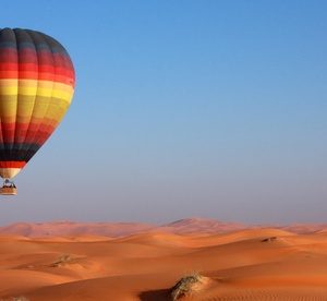 Hot Air Balloon Ride for Up to Four at Dubai Budget Balloons Entertainment Offers Shop Online at Special Price from Dubai Offers