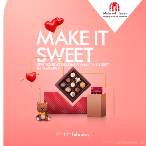 Mall of the Emirates Valentine’s Special Promo Food, Grocery & Dining Shop Online at Special Price from Dubai Offers