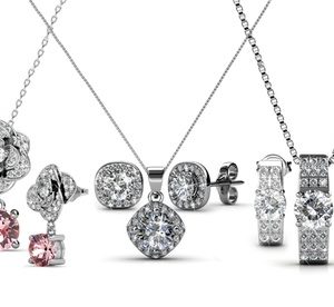One (AED 109), Two (AED 199) or Three (AED 279) Sets by Destiny Jewellery with Crystals from Swarovski Fashion & Jewelry Shop Online at Special Price from Dubai Offers