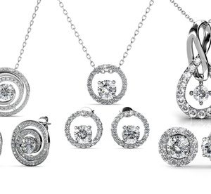 One (AED 149), Two (AED 279) or Three (AED 399) Sets by Destiny Jewellery made with Crystals from Swarovski Fashion & Jewelry Shop Online at Special Price from Dubai Offers
