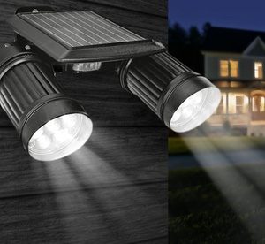 One (AED 99), Two (AED 189) or Three (AED 275) Pieces of TwinSpot Solar Motion Lights Furniture's & Decor Shop Online at Special Price from Dubai Offers