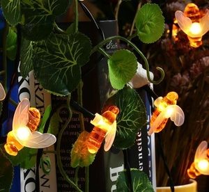 One, Two or Three Sets of Honey Bee Solar Garden Lights from AED 69 Furniture's & Decor Shop Online at Special Price from Dubai Offers