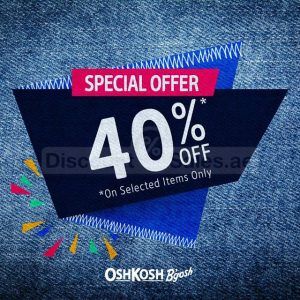 Oshkosh Bgosh Special Offer – 40% off Children Shop Online at Special Price from Dubai Offers