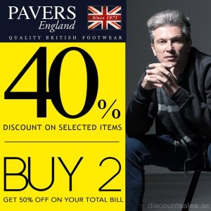 Pavers Sale up to 40% Off* @ Al Ghurair Centre Al Ghurair Centre Shop Online at Special Price from Dubai Offers