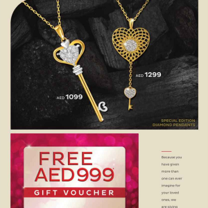Pure Gold Jewellers Valentines Day Offers City Centre Mirdif Shop Online at Special Price from Dubai Offers