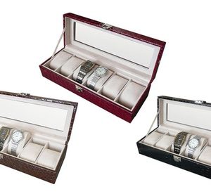 Six-Piece Watch Organiser from AED 69 (Up to 75% Off) Fashion & Jewelry Shop Online at Special Price from Dubai Offers