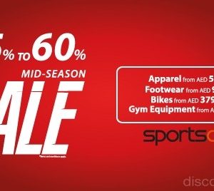 SportsOne Mid-Season Sale up to 60% OFF Clothing Shop Online at Special Price from Dubai Offers