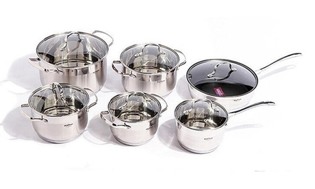 Buy Stainless Steel Pot 12-Piece Set for AED 219 (76% Off) Now at Special Price in DubaiOffers.com 2 Stainless Steel Pot 12-Piece Set for AED 219 (76% Off) Furniture's & Decor Shop Online at Special Price from Dubai Offers 2