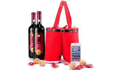 Buy Three (AED 49), Four (AED 59) or Six (AED 89) Santa Pants Gift Bags Now at Special Price in DubaiOffers.com 2 Three (AED 49), Four (AED 59) or Six (AED 89) Santa Pants Gift Bags Furniture's & Decor Shop Online at Special Price from Dubai Offers 2