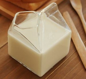 Two- (AED 45) or Four-Half Pint (AED 79) Milk Box-Shaped Glass Furniture's & Decor Shop Online at Special Price from Dubai Offers