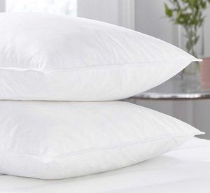 Two or Four Feather-Filled Cotton Pillows Furniture's & Decor Shop Online at Special Price from Dubai Offers
