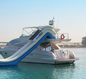 Up to Six Hours of 56-Foot Yacht and Water Slide Hire with Asfar Renting Boats and Cruise Ships (Up to 53% Off) Entertainment Offers Shop Online at Special Price from Dubai Offers