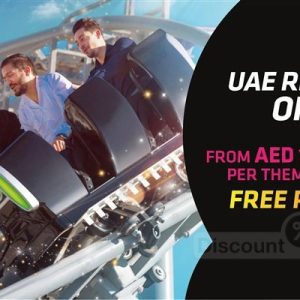 Upto 30% discounted rates available at Dubai Parks for UAE Residents with Free Parking Miscellaneous Shop Online at Special Price from Dubai Offers