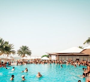 Pool and Beach Access for One or Two at The Pool at 4* DoubleTree by Hilton Hotel Dubai Jumeirah Beach (Up to 45% Off) Entertainment Offers Shop Online at Special Price from Dubai Offers