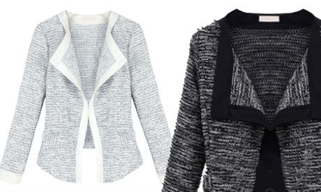 Buy Women’s Blazer Knit Cardigan in Choice of Colour for AED 99 (53% Off) Now at Special Price in DubaiOffers.com 2 Women’s Blazer Knit Cardigan in Choice of Colour for AED 99 (53% Off) Clothing Shop Online at Special Price from Dubai Offers 2