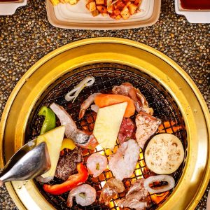 5* Korean Bbq Buffet With Beverages For A Child, Or Upto Four Adults JAPANESE Shop Online at Special Price from Dubai Offers