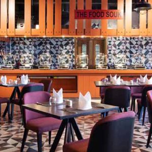 Breakfast Buffet With Beverages And Pool Access At Food Souk Shop Online at Special Price from Dubai Offers