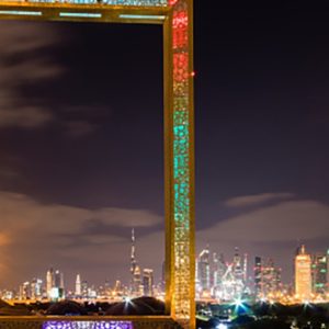 City Tour Plus Dubai Frame With Transfers Men's Shop Online at Special Price from Dubai Offers