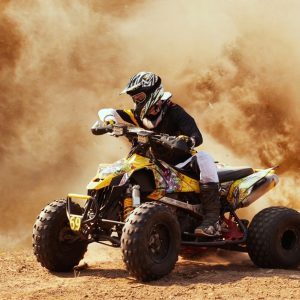 Desert Safari With Quad Biking For Up To Six From Desert King Tourism MOTOR SPORTS Shop Online at Special Price from Dubai Offers