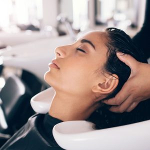 Hair Wash, Blow Dry Or Hot Oil Treatment At Divine Beauty Lounge Shop Online at Special Price from Dubai Offers
