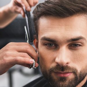 Mens Mani Pedi With Foot Scrub And Optional Haircut And Shave NAILS Shop Online at Special Price from Dubai Offers